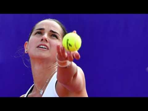 Amandine Hesse aux Internationaux de Strasbourg