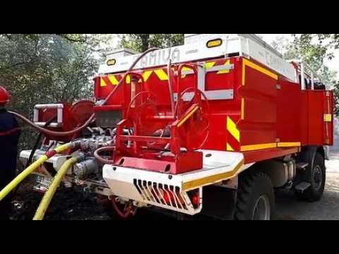 Feu de forêt à Wittelsheim - vidéo L'Alsace
