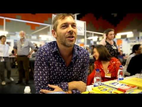 Romain Puértolas au Forum du livre 2018 à Saint-Louis