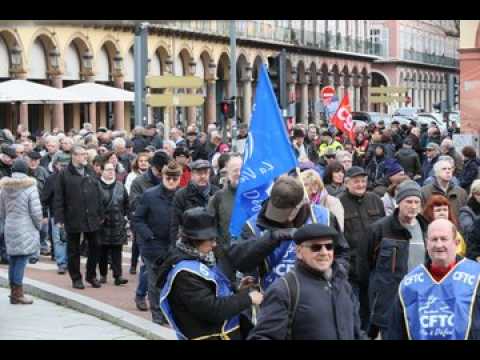 Retraités mobilisés à Mulhouse: "On ne mérite pas ça"