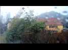 Rafales et crues &agrave; Bourbach-le-Bas - Label : L'Alsace - Category : News