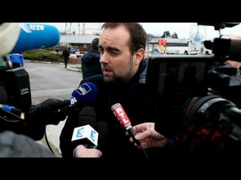 Sébastien Lecornu à Fessenheim