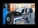 Colmar : voiture de police contre camion poubelle