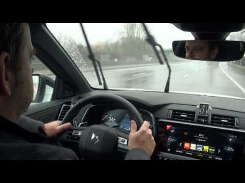 DS7  Crossback: les aides à la conduite au banc d'essai