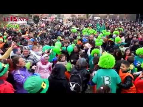 Le final du carnaval de Belfort