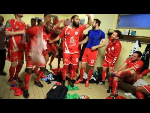 Derby FC Mulhouse - Saint-Louis/Neuweg - Dans les vestiaires, la joie des Ludoviciens