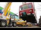 Cité du train : une motrice de 17 tonnes...