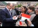 Bain de foule pour le prince Albert II &agrave;... - Label : L'Alsace - Category : News