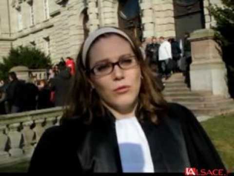 Colmar : les magistrats manifestent devant la Cour d'appel