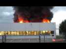 Incendie dans un entrep&ocirc;t &agrave; Village-Neuf - Label : L'Alsace - Category : News