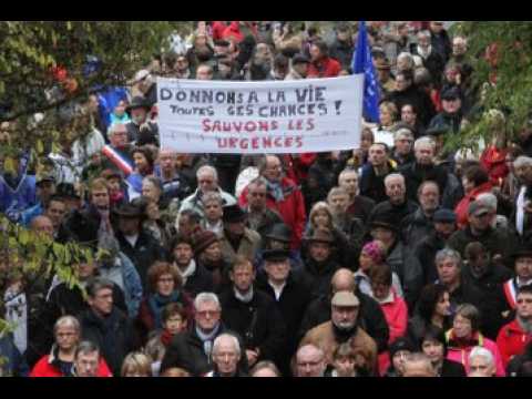 Fermeture des urgences: la mobilisation en...