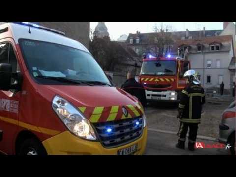 Incendie rue de la Charité: l'intervention des secours en...
