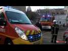 Incendie rue de la Charité: l'intervention des secours en...
