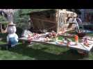 En vidéo : Un jardin éphémère place de la...
