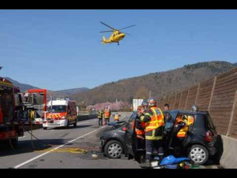 Saint-Amarin : spectaculaire collison entre un camion et une...