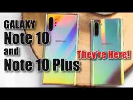 Galaxy Note 10 and Note 10 Plus Hands-on: What's New, What's Different