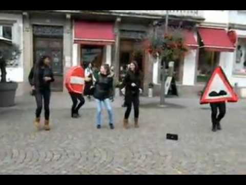 Une Macarena selestadienne pour les lyceennes...