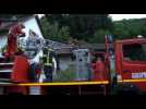 VIDEO - Parapentiste secouru sur un toit a... - Label : L'Alsace - Category : News