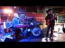 Les musiciens de Texas et Flo en "boeuf" au Magic...