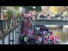 La vague rose des "Mulhousiennes" en...
