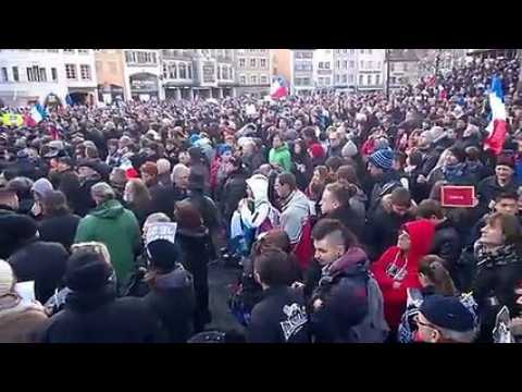 "Je suis Charlie" en direct de la place de la Réunion