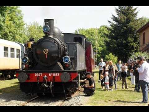 Un petit tour de train a vapeur ...