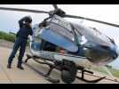 En patrouille a bord de l'helicoptere de la... - Label : L'Alsace - Category : News