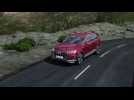 Audi Q7 Air suspension with electromechanical active roll stabilization Animation