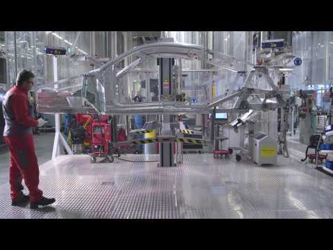 Audi R8 Manufacture Body Shop