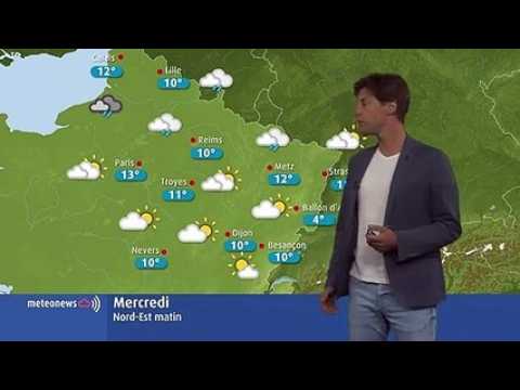 La météo du mercredi 14 août en Lorraine  Franche-Comté