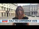 Italy's government crisis: Senate sets date to debate no-confidence motion