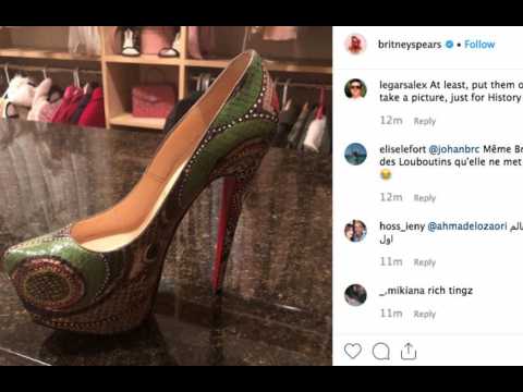 Britney spent $6k on never-worn designer shoes
