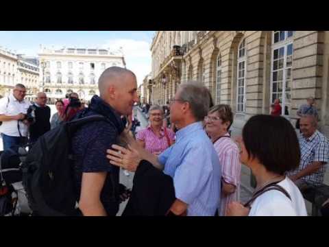 Arnaud et Jérôme ont quitté Nancy pour rejoindre Bordeaux à vélo