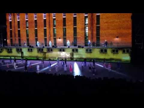 La première du spectacle des enfants du charbon