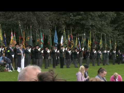 Veterans mark 50th anniversary of British army's N. Ireland mission