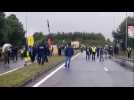 Le cort&egrave;ge de Gilets jaunes barr&eacute; par des CRS - Label : Le Républicain Lorrain - Category : News