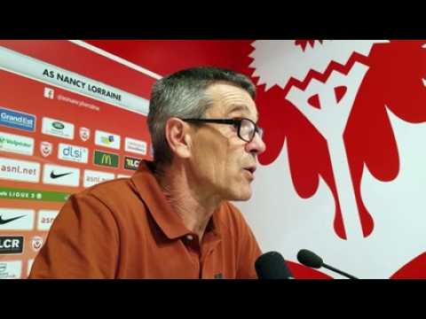 ASNL-Rodez (1-1) : la conférence de presse d'après-match de Jean-Louis Garcia