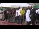 Thousands pay tribute to the Ivorian star DJ Arafat after death