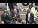 UN chief Antonio Guterres arrives in Goma