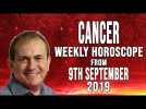 Cancer Weekly Horoscope 9th September 2019 - articulate your ideas with passion...