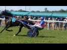 Course hippique à Coulevon : course de trot attelé