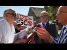 Les anti-GCO à la rencontre du préfet