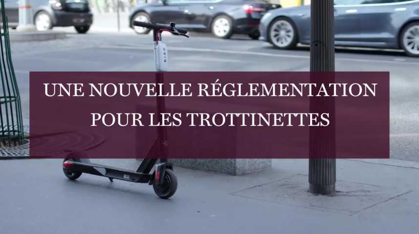 Trottinettes électriques : à Reims le décret officiel clarifie