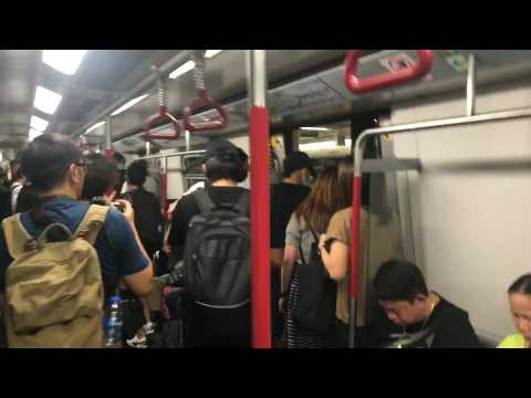 Hong Kong protesters target trains, urge general strike