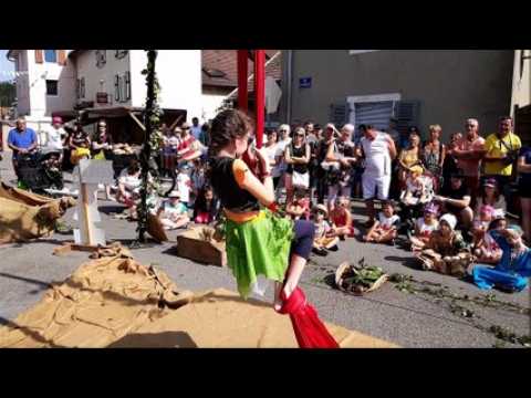 La fête des Médiévales à Colombier-Fontaine
