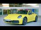 The new Porsche 911 Coupé Design in Racing Yellow