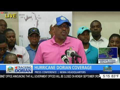 Prime Minister confirms 5 dead in Bahamas following Hurricane Dorian