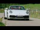 Porsche 911 Cabriolet in Carrara White Metallic Driving Video