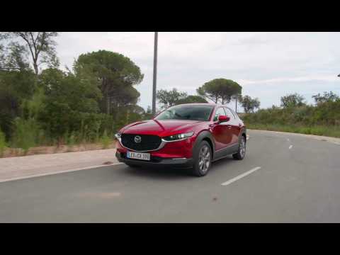 2019 Mazda CX-30 in Soul Red Crystal Girona Driving Video