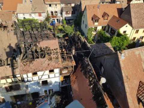 Le point sur l’intervention, au lendemain de l’incendie de Rouffach